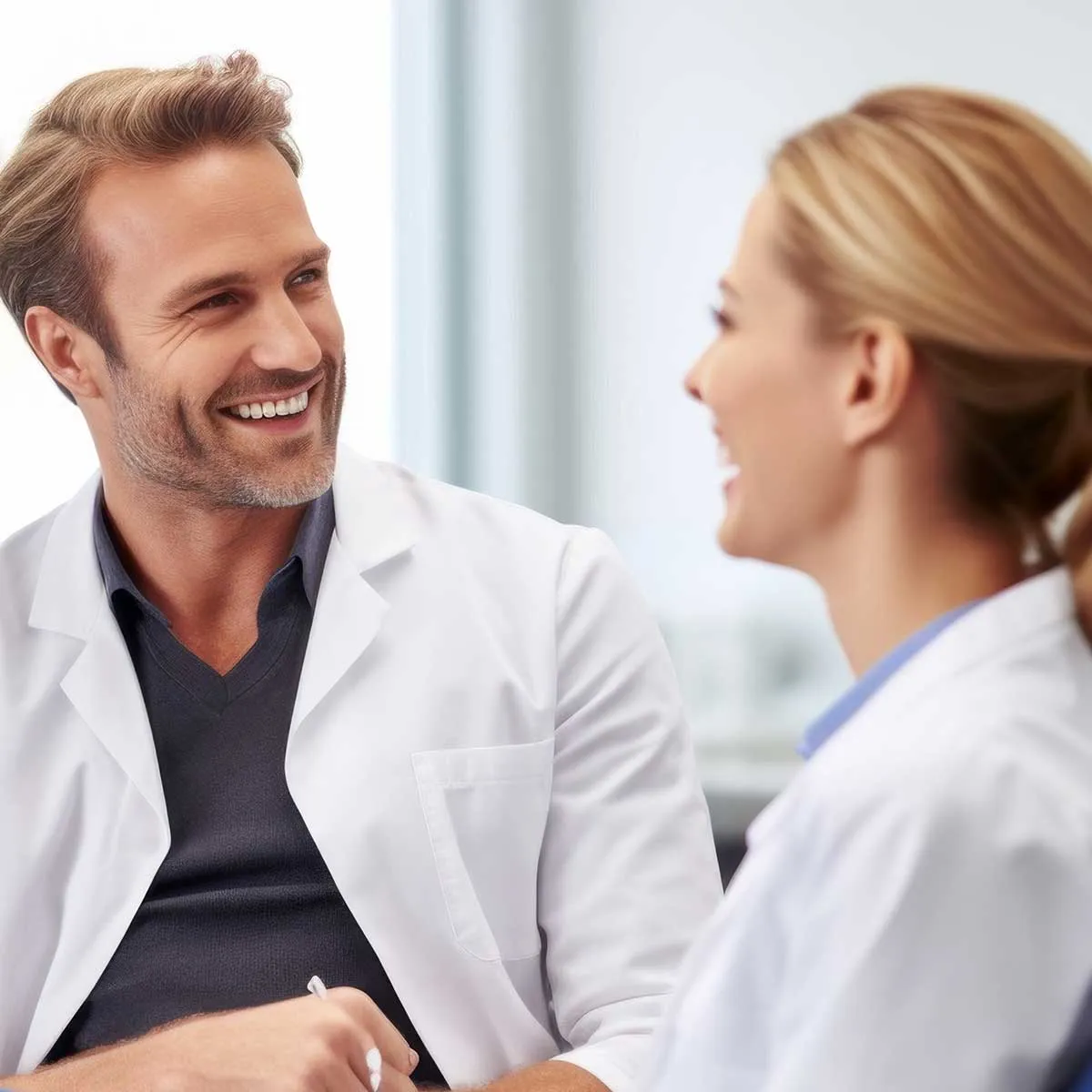 Dr. Taylor Field with a patient at Sonoran Dental Arts in Phoenix