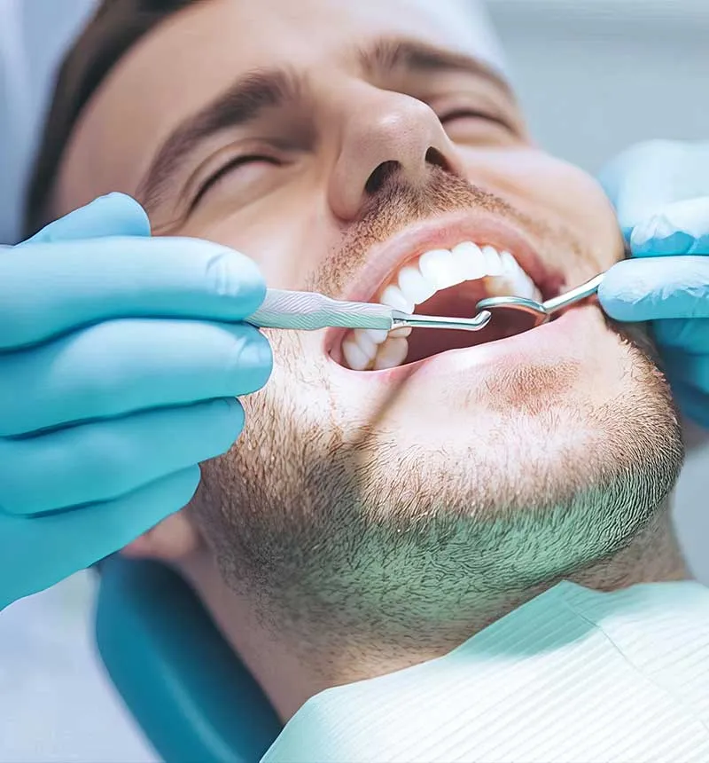 Sedation Dentistry in Phoenix – Patient receiving gentle care from Dr. Taylor Field